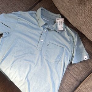Costa Sky Blue Men's Polo Shirt